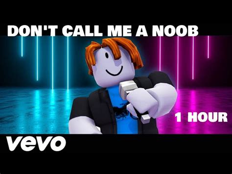 roblox song|DON'T CALL ME A NOOB SONG (Official Roblox Music Video).